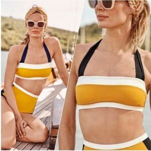 Boden Santorini High-waisted Bikini Bottoms